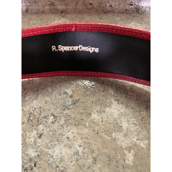 Vintage R.Spencer Designs Fashion Belt High Waisted - Picture 3 of 5